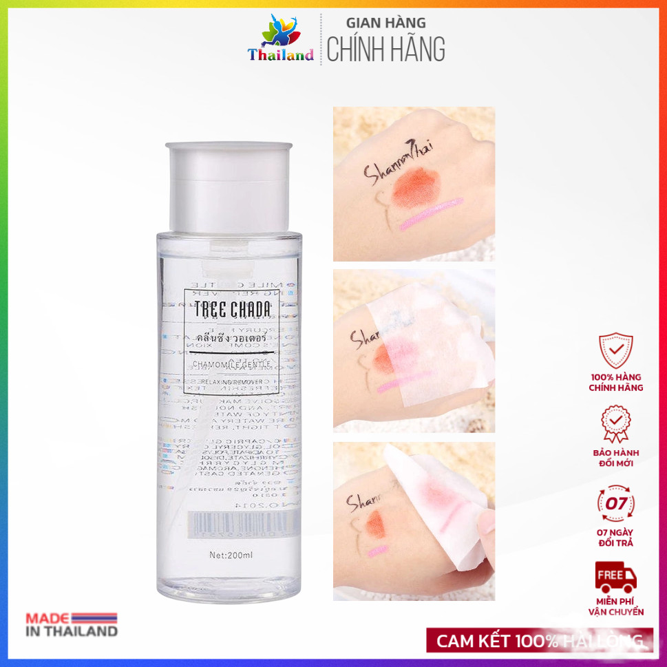 Treechada Remover 200ml nước tẩy trang Thái Lan