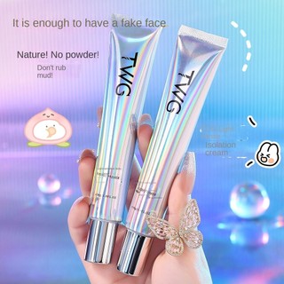 Kem lót mặt Kem làm mờ lỗ chân lông Màu sắc Corrector Đế trang điểm Dưỡng ẩm Làm sáng lỗ chân lông Vô hình Nhẹ Điều chỉnh màu Kem cách ly