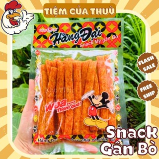 Snack Mỳ Gân Bò Hằng Đại,176G~20 thanh Snack Que Cay, Tăm Cay tuổi thơ, Tiệm ăn vặt Thuỳ Bùi