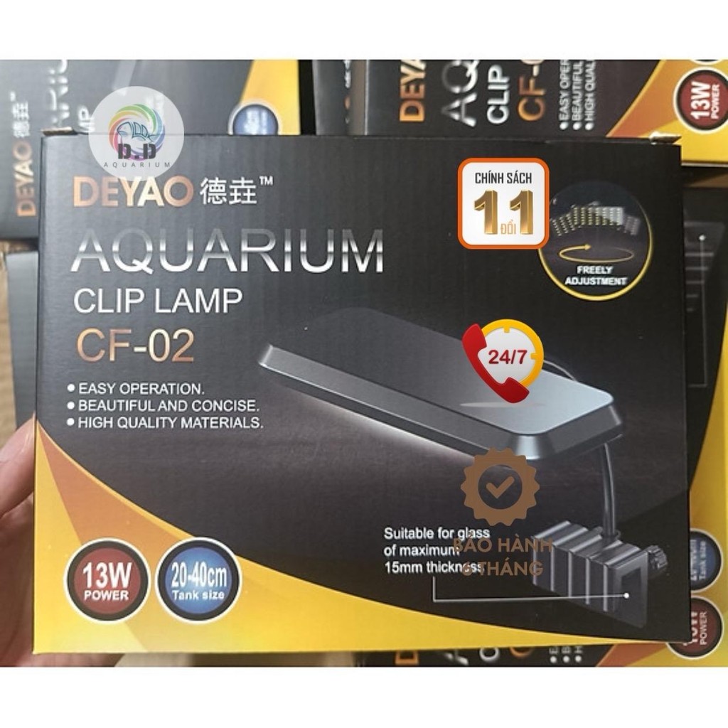 Đèn CF-02 đỏ cá không đỏ nước