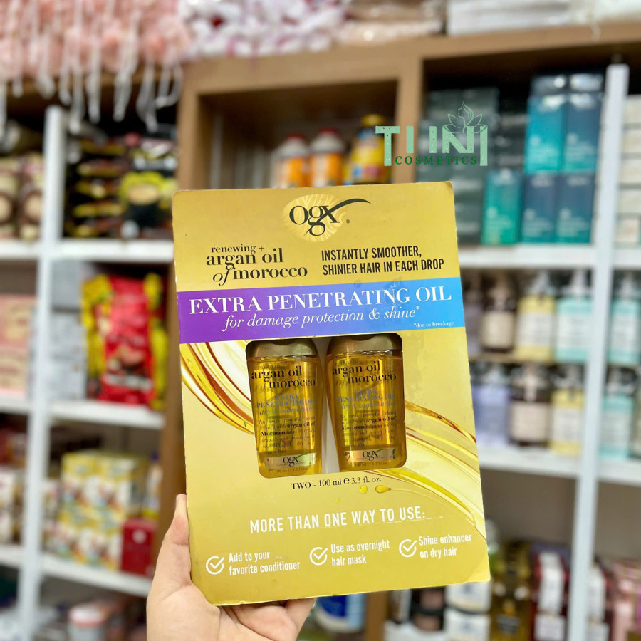 Dầu Dưỡng Tóc OGX Renewing Argan Oil Of Morocco Penetrating Oil 100ml