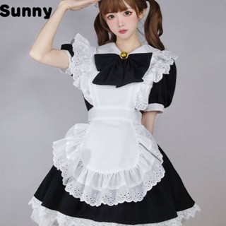 Sunny✨Tạp dề lolita Hoang Dã mới cô hầu gái đầu bếp nhỏ lolita cos Anime phong cách Trung Quốc phong cách học đường thuần túy.