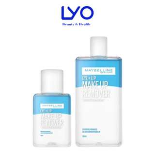 Nước Tẩy Trang Mắt và Môi Dịu Nhẹ Maybelline New York Eye & Lip Makeup Remover 40ml & 150ml