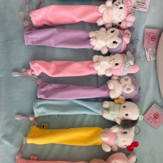 Dễ Thương Dễ Thương Vợt Cầu Lông Tay Cầm Vỏ Bảo Vệ Vợt Vỏ Dễ Thương Sanrio Kuromi Vợt Tay Cầm
