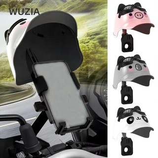 WUZIA Giá đỡ điện thoại xe máy chống sốc, chống nước, điều hướng, thiết kế hoạt hình sáng tạo