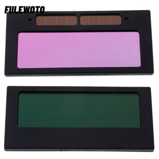 Kính bảo vệ mắt FULEWOTO, Bảng điều khiển LCD Mũ bảo hiểm hàn làm tối màu tự động đầy màu sắc, Dụng cụ hàn tấm chắn chống mắt di động