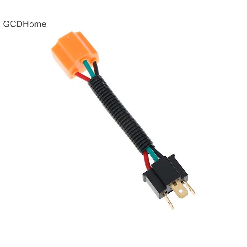 Đầu nối ổ cắm bóng đèn pha gốm Gcdhome H4 HOT