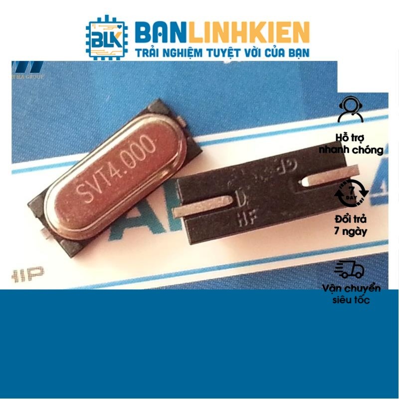 Thạch Anh 4Mhz 49S SMD