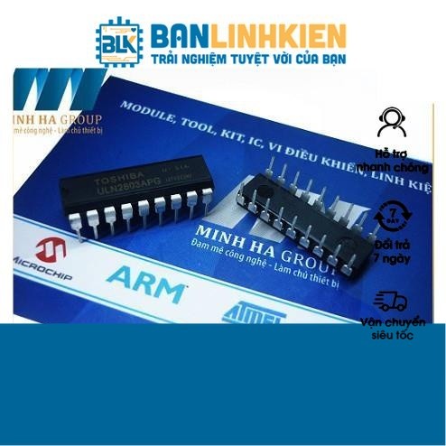 Vi Mạch Đệm ULN2803 DIP18