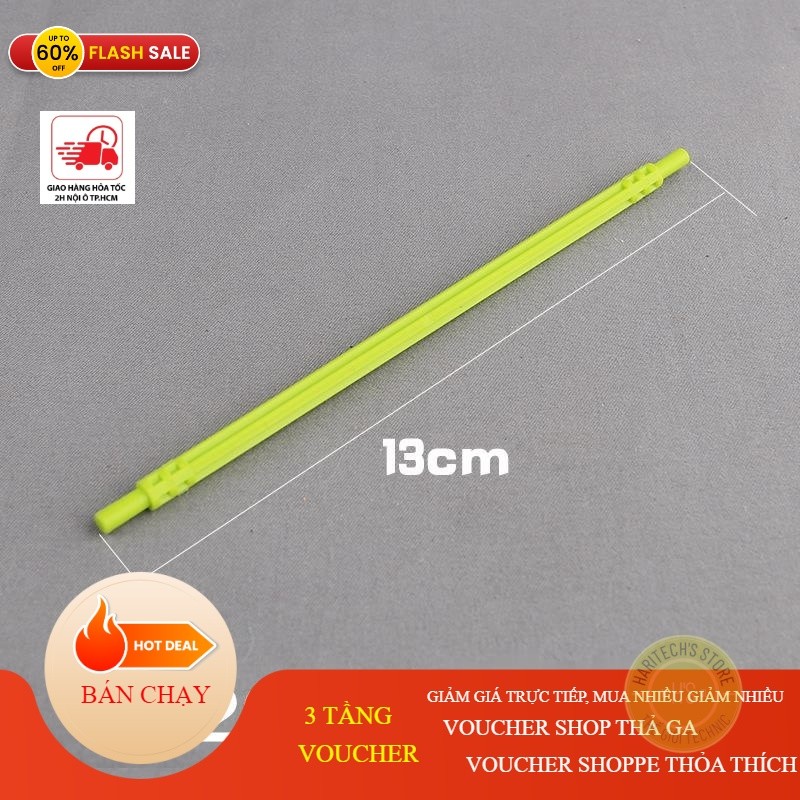 COMBO 4 Vòi Mềm 1x16 Technic Black Hose Soft Axle 16L  - Phụ Kiện MOC Tương Thích Part 32202