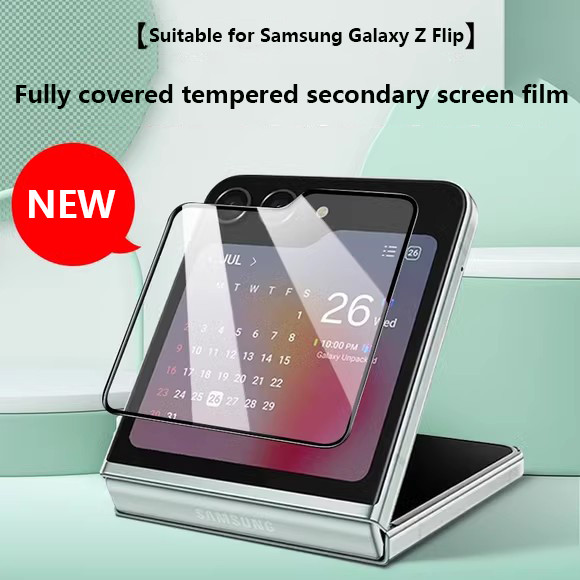 Bảo Vệ Màn Hình Cho Samsung Galaxy Z Flip 7 SE Flip7 Flip 7 6 5 5G Full Cover Kính Cường Lực Chống T