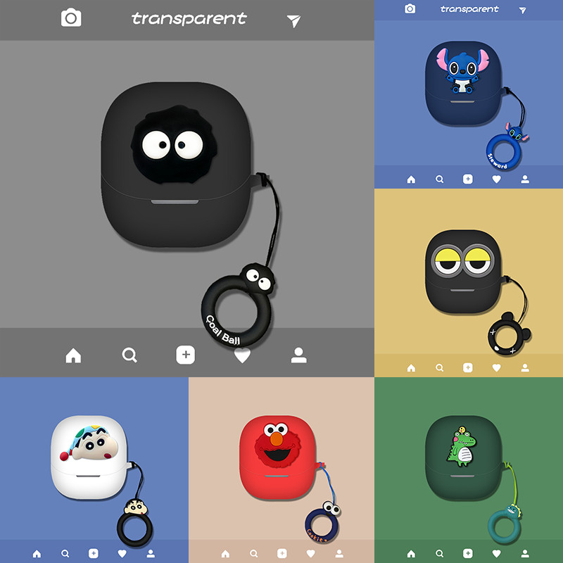 for Xiaomi Buds 5 Pro Case Protective Silicone Cute Cartoon Covers Wireless Earbuds Shell TWS Headph