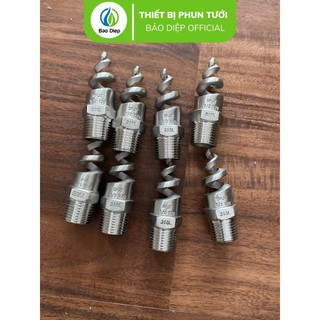 Đầu phun xoắn ốc chất liệu inox 21mm