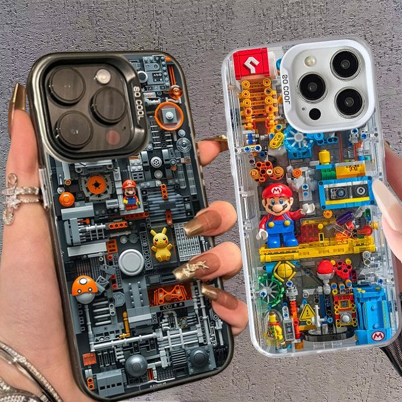 Ốp Lưng Trò Chơi Super Mario Bro Cho Realme 14 5G Pro Plus 12 11 Pro C75 C53 C55 C35 C15 C12 C21Y C6