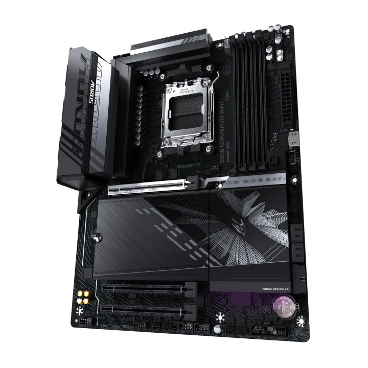 Mainboard GIGABYTE B850 AORUS ELITE AX WIFI 7 Chính Hãng | ATX | Trắng + Đen | New 100% | BigBuy360 - bigbuy360.vn