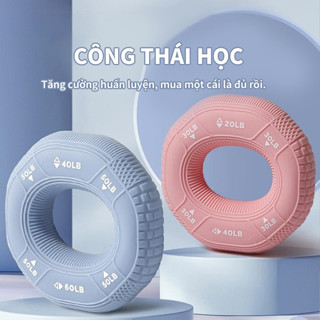 Vòng tròn silicon PINMU dụng cụ bóp tập cơ tay Sporty store luyện tập sức mạnh ngón tay