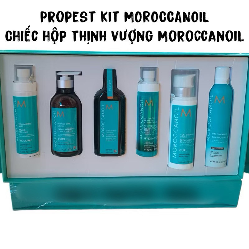 *MOROCCANOIL PROPEST KIT* CHIẾC HỘP THỊNH VƯỢNG MOROCCANOIL BỘ 6 MÓN