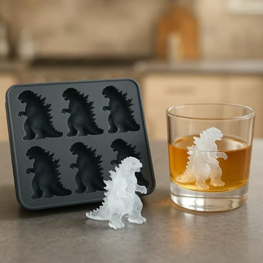 Sáng Tạo Godzilla Khuôn Đá Khủng Long Quái Vật Godzilla Khuôn Đá Dụng Cụ Tiệc Quà Tặng