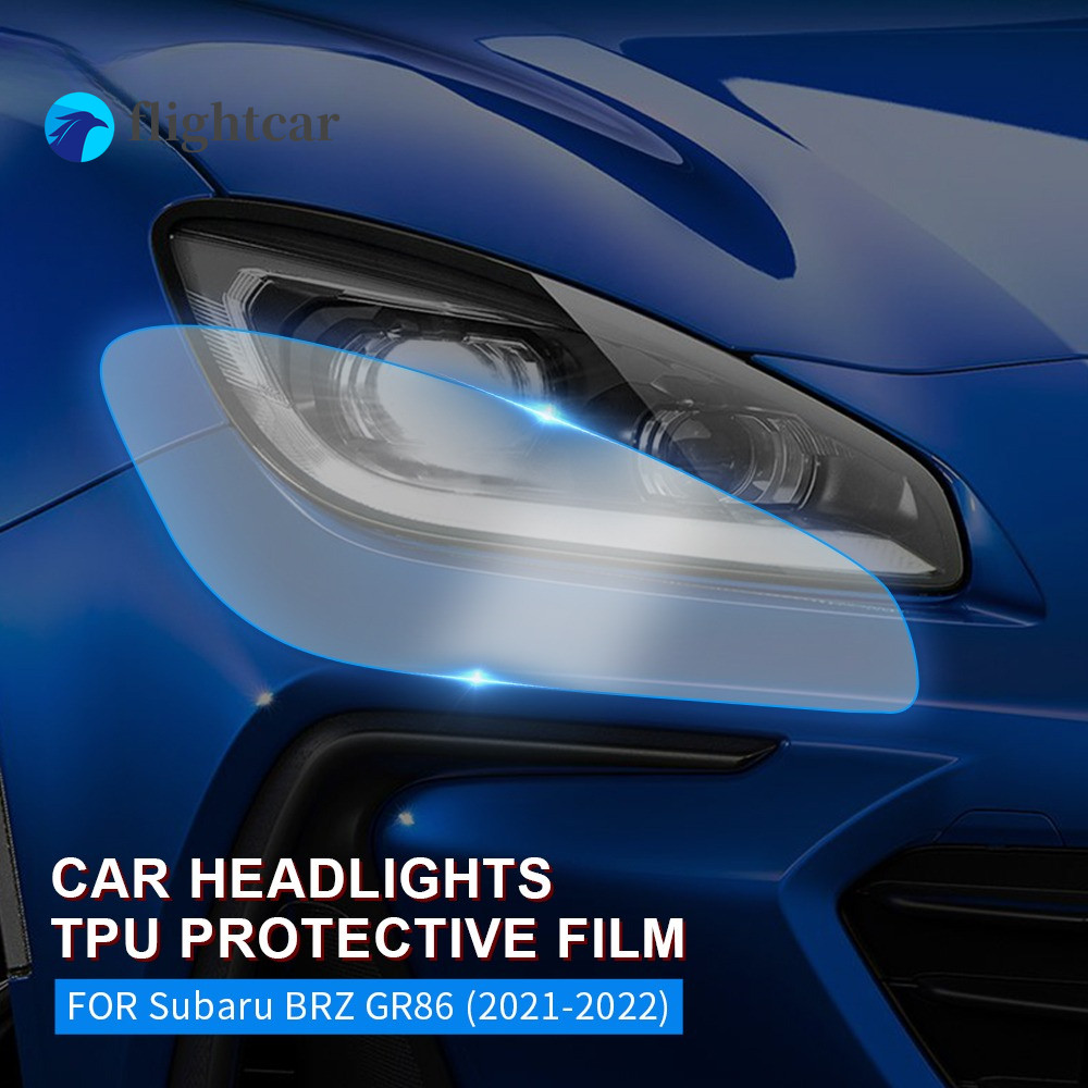 FT Tpu Chống Trầy Xước Đèn Pha Ô Tô Phim Bảo Vệ Cho Subaru BRZ Toyota GR86 2021-2024 Phụ Kiện