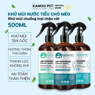Xịt khử mùi nước tiểu chó mèo, khử mùi chậu cát hôi khai, làm thơm & hỗ trợ PET đi vệ sinh đúng chỗ