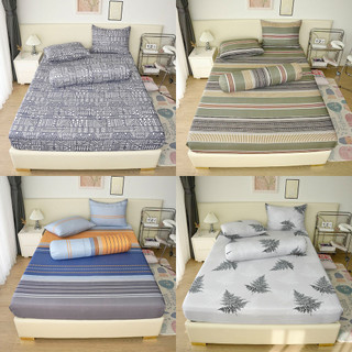 Bộ ga giường 4 món REE Beding chất TENCEL Microfiber đủ size trải drap nệm nhiều họa tiết