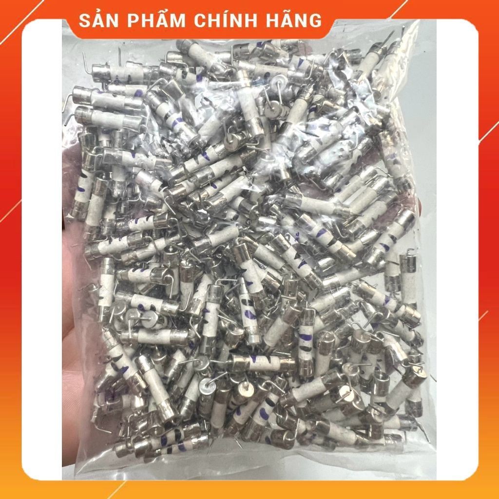 [ 30 con ] cầu chì 4A 250V 5x20mm , 2A 250V 3.6x10mm ( chân đồng )