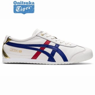 [ High Quality ] Giày Thể Thao Onitsuka Tiger Mexco 66 Cream/Blue/Red Original