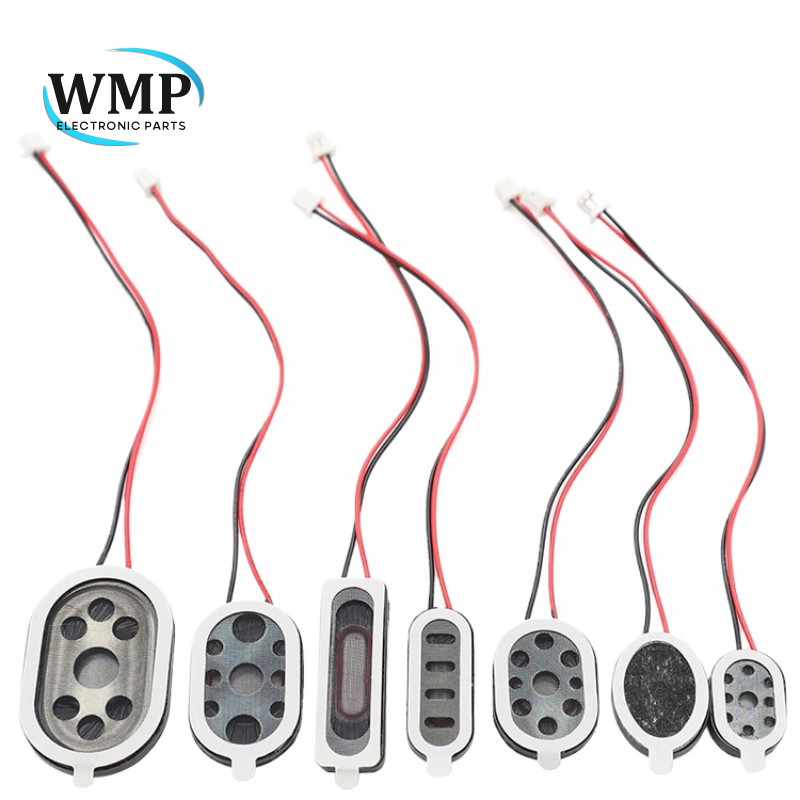 5 Chiếc Notebook Loa Máy Tính Sừng 1W 8R Size 1318 / 1510 / 2014 / 2415 / 2030 / 2209 / 2809MM Loa Lớn 8 Ohms Có Đầu Nối PH 1.25mm