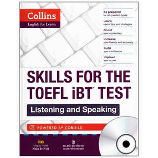 Sách collins skills for the toefl ibt test - listening and speaking
