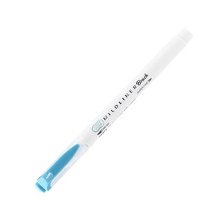 Viết cọ nhật mildliner zebra wft8-msb - xanh ngọc