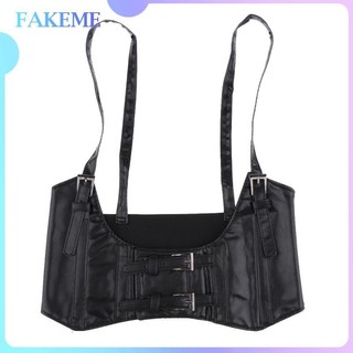 Phụ Nữ Bé Gái Da Phương Tây Thắt Lưng Rộng Dây Underbust Waspie Corset
