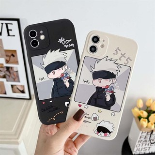 Vỏ Cho Samsung Galaxy S20 S21 S23 FE S22 S23 Ultra S10 Plus Note 20 Ultra 10 Plus Pro 8 Vỏ Điện Thoại Hoạt Hình Jujutsu Kaisen Gojo Satoru Bảo Vệ Toàn Diện TPU