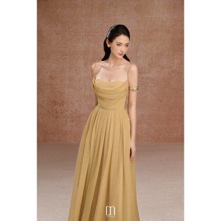 Váy Maxi Hở Lưng Đan Dây DN0672