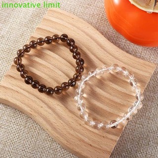 Vòng tay chuỗi hạt đá thạch anh tím 8mm nhiều màu sắc