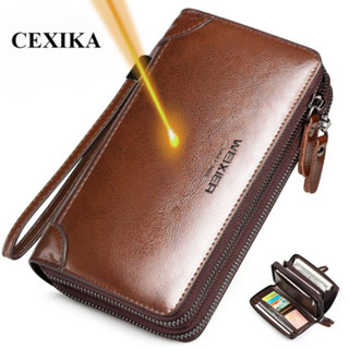 Cá Tính Tên Ví Dài Cho Nam Túi Xách Dung Tích Lớn Đựng Thẻ Dài Ly Hợp Đồng Xu Bỏ Túi Ví Khắc Tùy Chỉnh Dây Kéo Retro Ví Quà Tặng