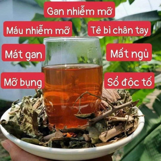 Trà lá nam 10 vị (giảm mỡ máu, mỡ gan) hộp 30 gói.