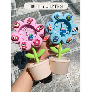 Đồng hồ báo thức hình hoa