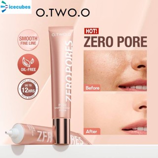 Kem lót trang điểm O.two.o Pore Soft Focus, Kem nền dạng lỏng, Sản phẩm chăm sóc da, Kem che khuyết điểm làm sáng da tự nhiên ICECUBES