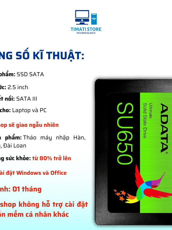 [DJFHS] Ổ cứng SSD 120GB 128GB 240GB 256GB 500GB 512GB SSD SATA PC máy bàn Laptop hàng tháo máy - B