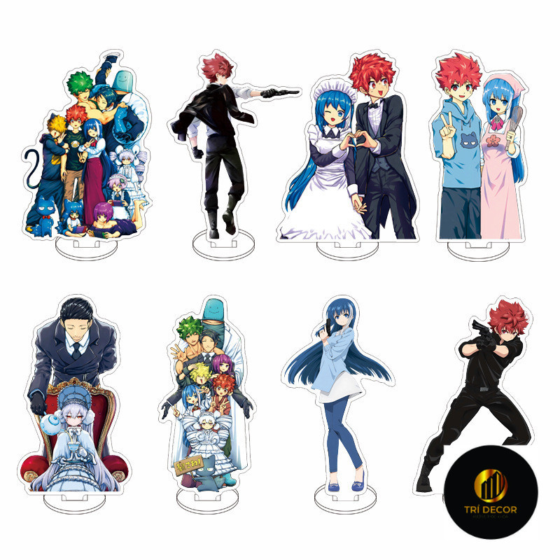 Móc Khoá, Standee, Tranh Kính Mô Mission Yozakura Family Mutsumi Yozakura Anime Nhật bản Trang Trí B