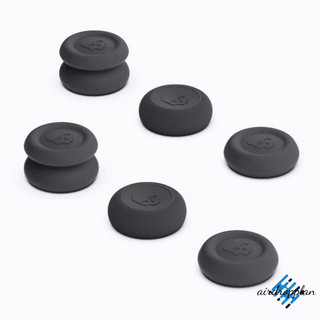 Aird 6 Chiếc Nắp Cần Điều Khiển Tương Thích Cho Sàn Hơi Nước Fps / tps Gà Ăn Hiện Vật Silicon Chống Trơn Trượt Ngón Tay Cái Cover