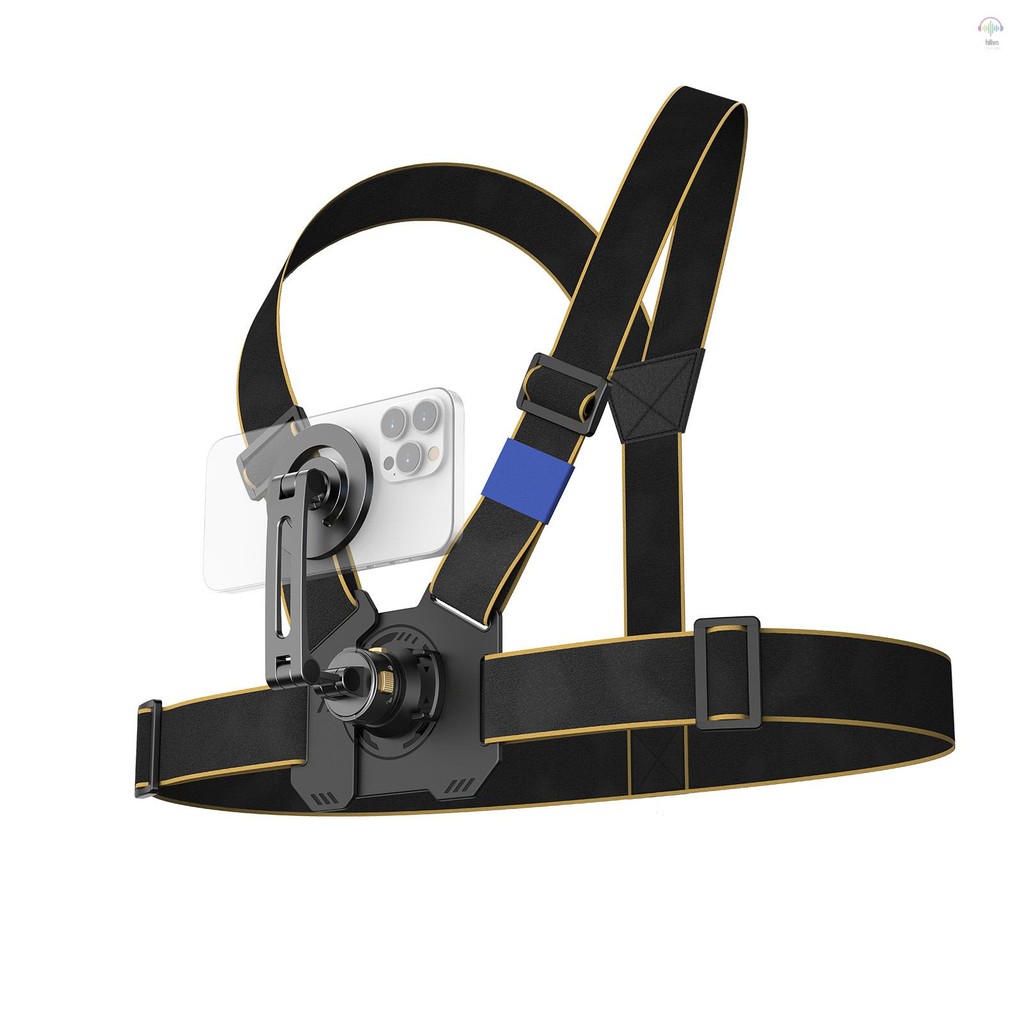 Phát hành nhanh Ngực Mount Harness cho máy ảnh thể thao & điện thoại có thể điều chỉnh kiểu Vest Ngự