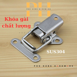 Khóa gài , khóa hộp, khóa móc inox 304 size 41*38mm