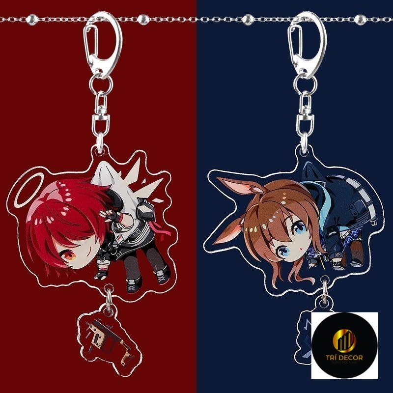 Móc Khóa Arknights Arknights Grani Claire Morgan Meteor Arknights Móc Khóa Trò Chơi Hàng Hóa Texas E