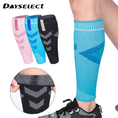Dayselect 1 Đôi Tất Shin Thể Dục Chống Trơn Trượt Thoáng Khí Co Giãn Thể Thao Ngoài Trời Chân Tay Chạy Bộ