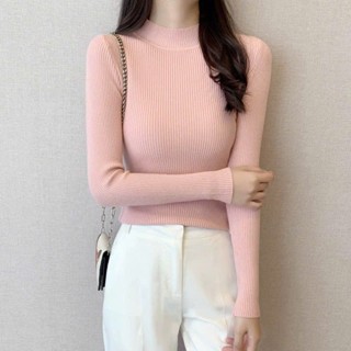  Áo giữ nhiệt nữ cổ 5 phân áo thun lạnh body dài tay cho bạn nữ   giữ nhiệt tăm  