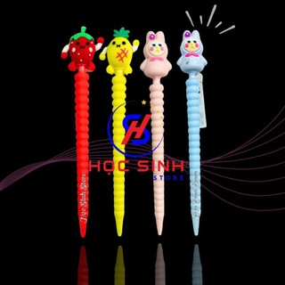  Bút Chì Bấm No.9985 9902 Ngòi 0.5mm Đầu Thú Dễ Thương  1 cây  - Giao Mẫu Ngẫu Nhiên Cho Bé Trai Và Bé Gái 