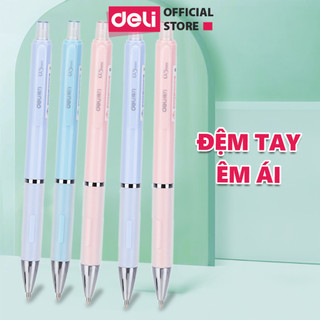   Deli VPP Bút Chì Kim Pastel Deli Ngòi 0.5-0.7mm Đệm Tay Siêu Êm Cao Cấp Kèm Đầu Tẩy Cải Tiến Cho Học Sinh Dân Văn Phòng 