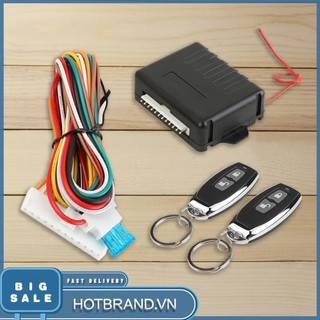 [Hotbrand.vn] Khóa cửa ô tô 433,92 MHz Bộ khóa trung tâm xe Phát hành hệ thống vào không cần chìa khóa