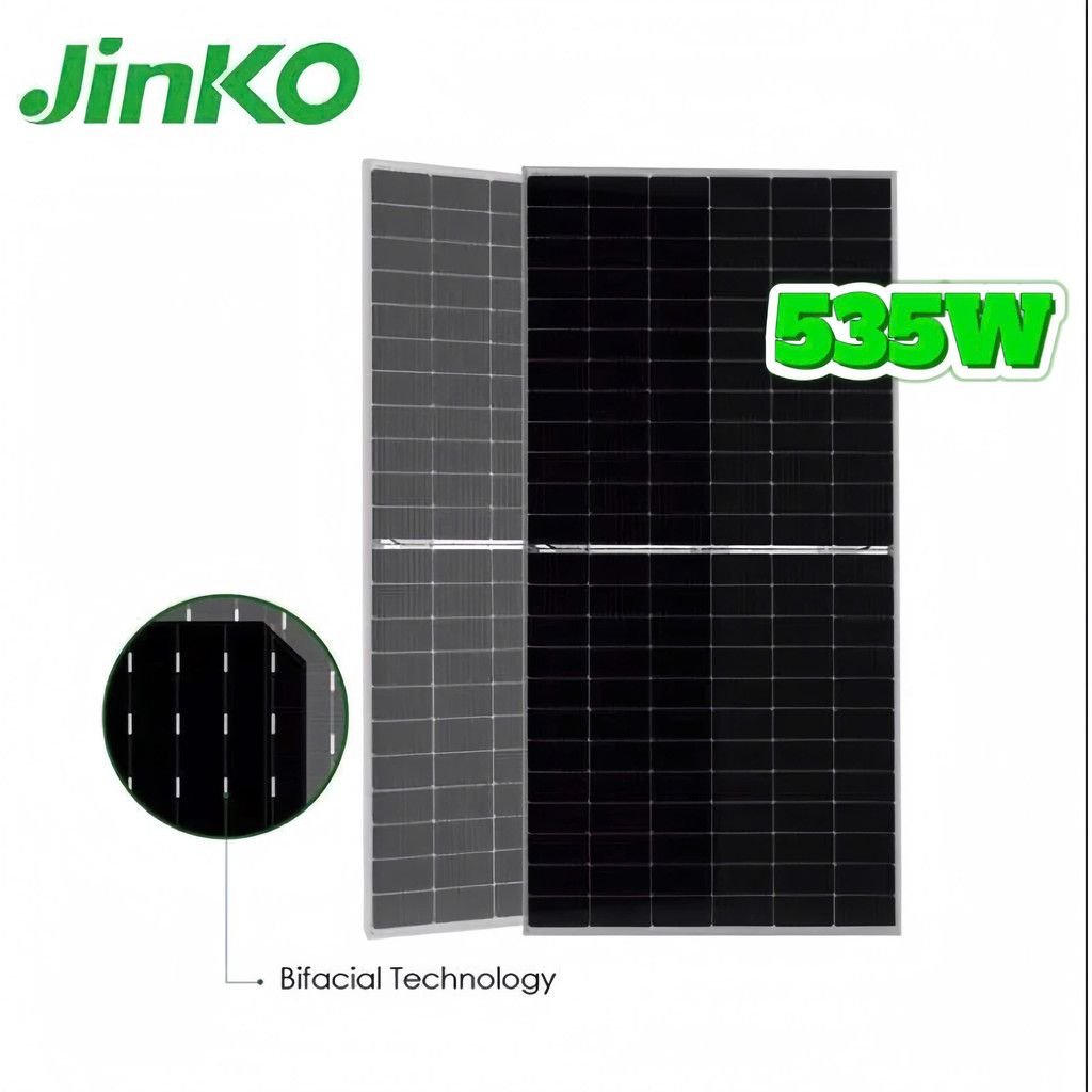 COMBO 10 TẤM PIN NLMT JINKO SOLAR 535W | JKM535M-72HL4-TV Mono - Half Cell – Bifacial